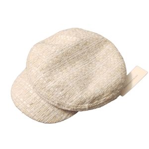 Anthropologie Cap Cream Oatmeal White